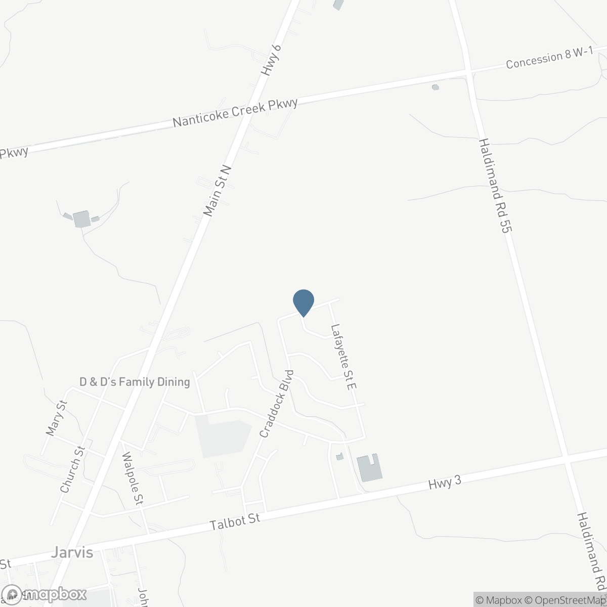 147 CRADDOCK Boulevard, Jarvis, Ontario N0A 1J0
